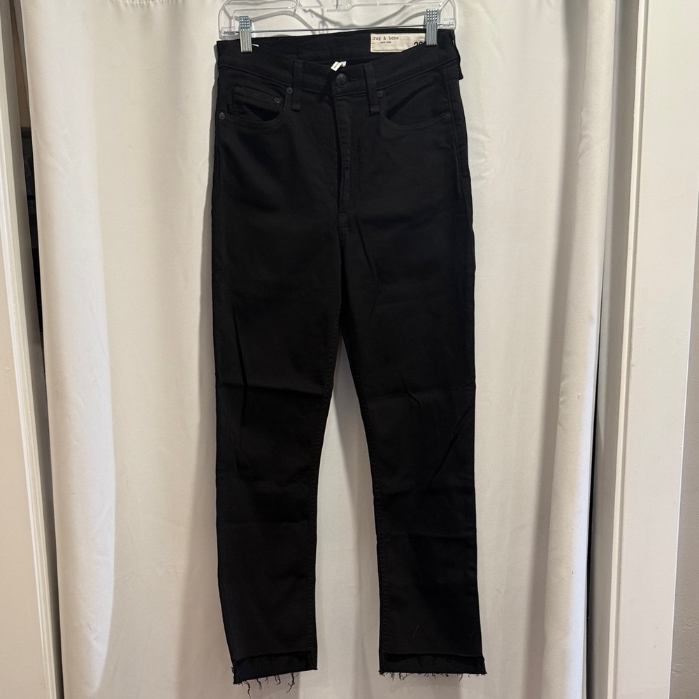Rag & Bone Wren High-Rise Slim Straight Jeans